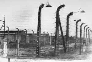 2 - Accélération de la déportation. Armée nazie en déroute 24 s10.pa2 .024 wa barbeles auschwitz MRJ MOI