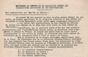 3 - Un soulèvement à valeur d’exemple 16 s10.pa3 .014 circulaire antisemitisme 1943 MRJ MOI