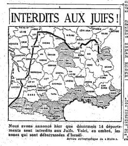1 - Regroupement de la Résistance juive communiste 5 s11.pa1 .001 le matin 2 janv1943 mg MRJ MOI
