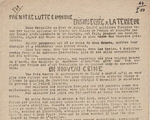 1 - Regroupement de la Résistance juive communiste 14 s11.pa1 .009 mncr marseille 13fev1943 ext1 MRJ MOI