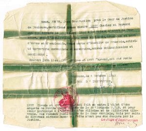 2 - Combat des FTP-M.O.I. au sud 14 s11.pa2 .009 condamnation levy 1943 1 MRJ MOI