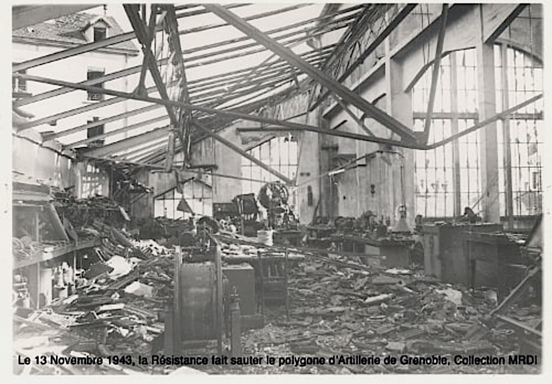 2 - Combat des FTP-M.O.I. au sud 40 s11.pa2 .014 polygone artillerie nov1943 MRJ MOI