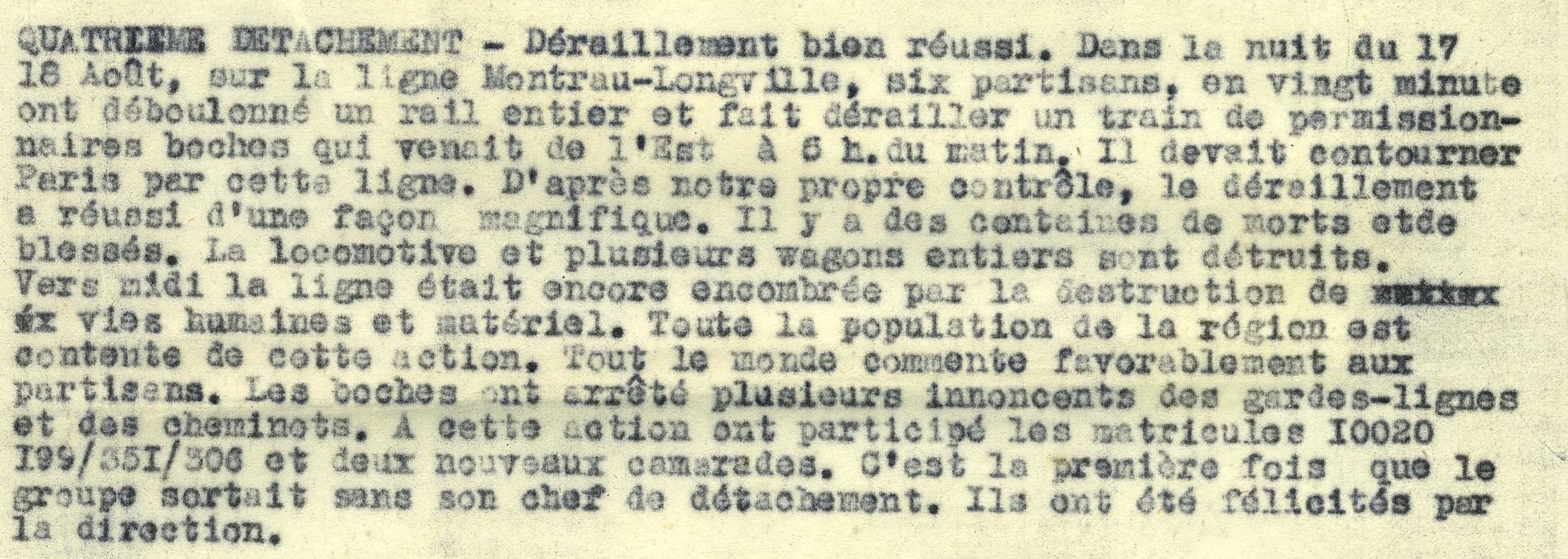 1 - Service du travail obligatoire et propagande 25 s12.pa1 .008 rapport ftp 067b1 MRJ MOI
