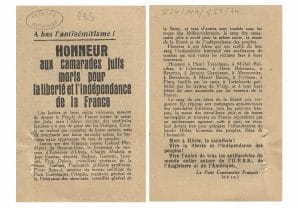 1 - Service du travail obligatoire et propagande 12 s12.pa1 .010 tract antisemitisme mg MRJ MOI