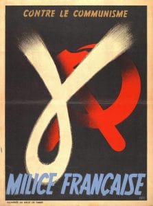 1 - Service du travail obligatoire et propagande 15 s12.pa1 .013 affiche milice francaise MRJ MOI