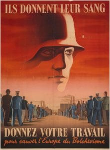 1 - Contre le nazisme et Vichy : convergence des forces 2 s13.pa1 .001 affiche propagande 1943 MRJ MOI