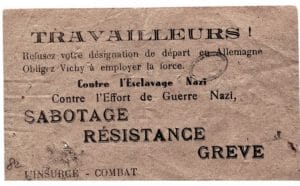 1 - Service du travail obligatoire et propagande 7 s13.pa1 .003 papillon sto MRJ MOI