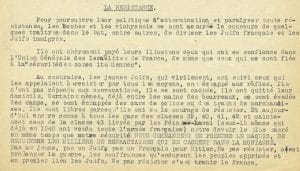 1 - Contre le nazisme et Vichy : convergence des forces 24 s13.pa1 .019 tract ujj extraitp2 MRJ MOI