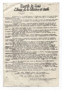 1 - Contre le nazisme et Vichy : convergence des forces 25 s13.pa1 .020 appel front national MRJ MOI