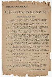 3 - Débarquement allié. Démultiplication des actions de Résistance 9 s14.pa3 .007 ujj combat juin44 MRJ MOI