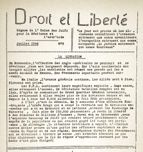 3 - Débarquement allié. Démultiplication des actions de Résistance 10 s14.pa3 .008 droit liberte juil44 MRJ MOI