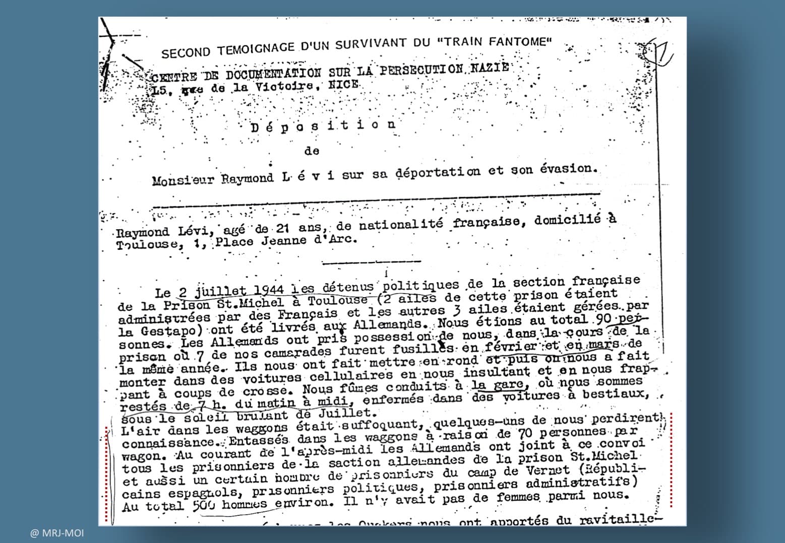 3 - Débarquement allié. Démultiplication des actions de Résistance 43 MRJ MOI
