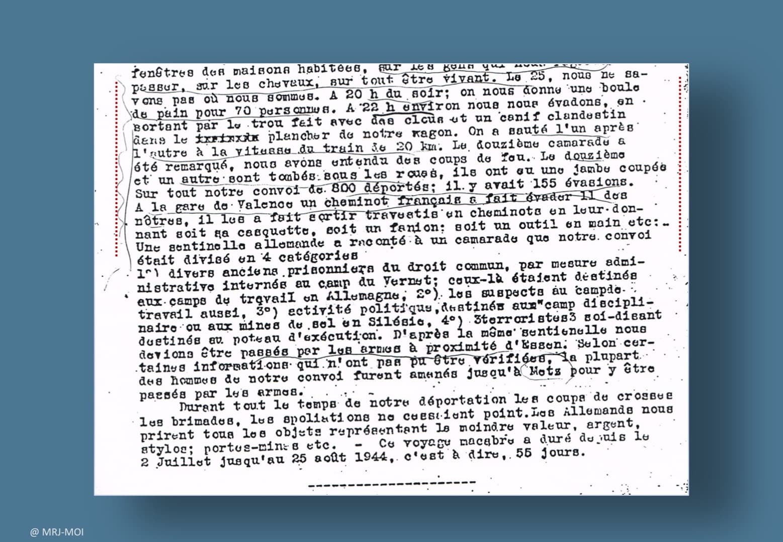 3 - Débarquement allié. Démultiplication des actions de Résistance 44 MRJ MOI