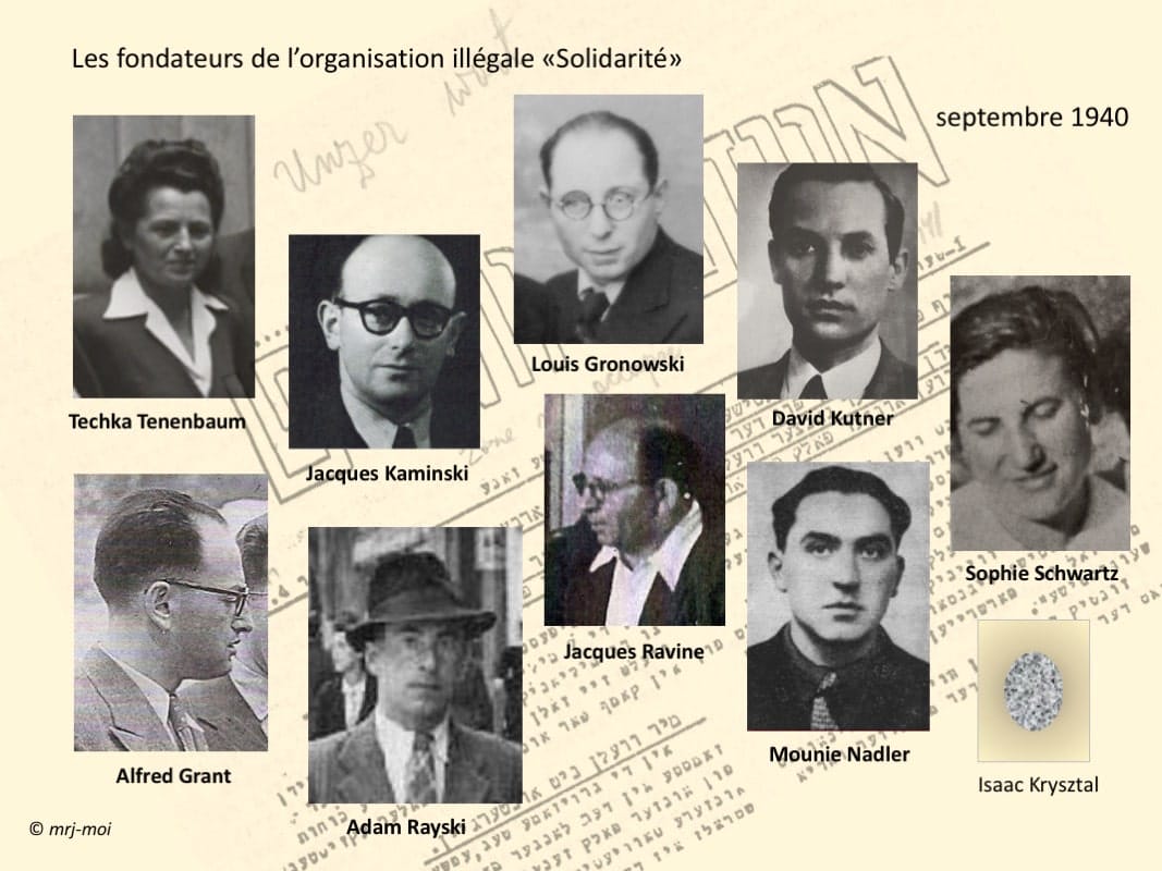 3 - Actions clandestines de la section juive de la M.O.I. 38 s3.pa3 .011 creation solidarite 1940 vf MRJ MOI