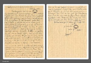 3 - Manifestations anti-hitlériennes et répression 24 s5.pa3 .019 lettre tyszelman mg MRJ MOI