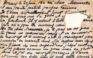 1 - La « solution finale » selon les nazis 15 s8.pa1 .013 drancy carte postale verso extrait min MRJ MOI