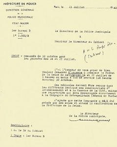 3 - L'appel de « Solidarité » – la Rafle du Vel’d’Hiv 19 s8.pa3 .019 commande de bus pref.policejuil1942 min MRJ MOI