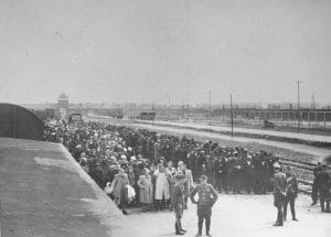 3 - L'appel de « Solidarité » – la Rafle du Vel’d’Hiv 32 s8.pa3 .031 wa arrivee selection auschwitz min MRJ MOI